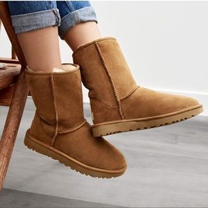 UGG classic medium Chestnut Suede